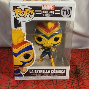 120724 NEW Lucha Libre #710 "La Estrella Cosmica" Vinyl Bobble-Head  Funko POP!